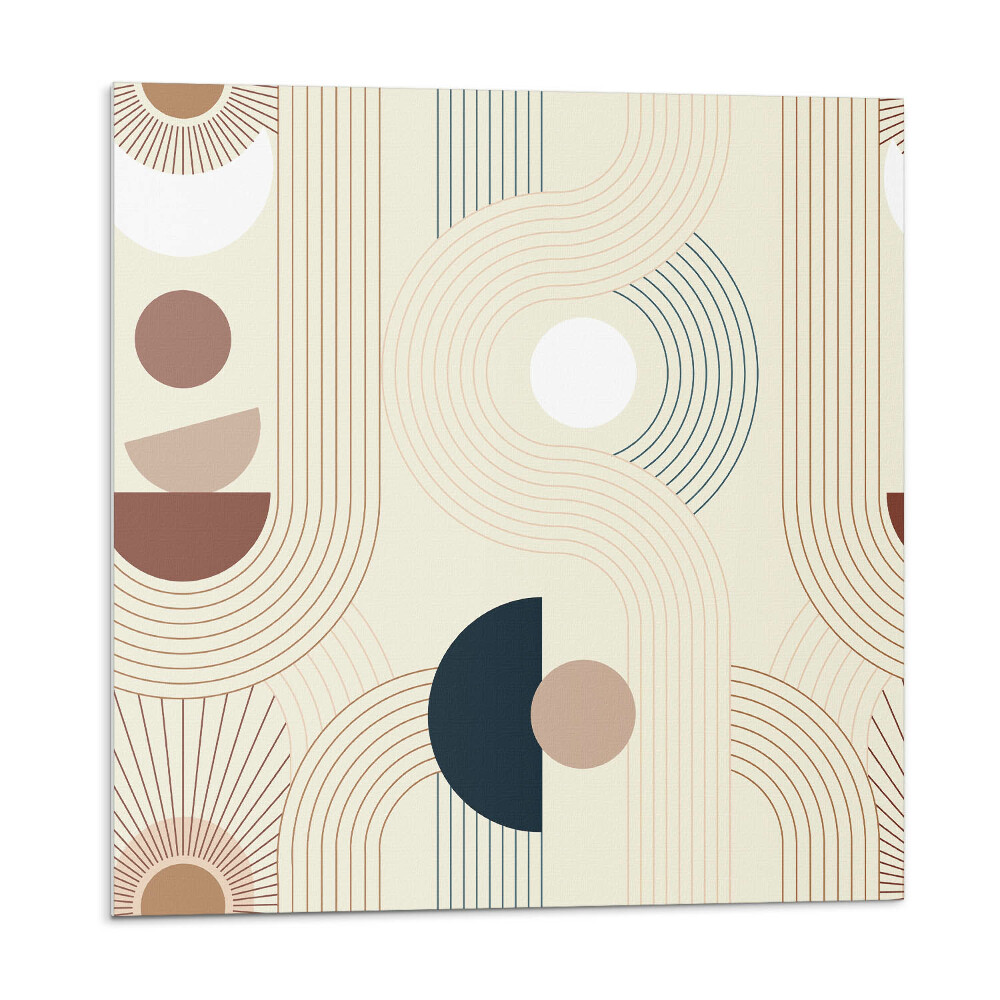 Panel na zeď Abstraktní vzory čar a forem