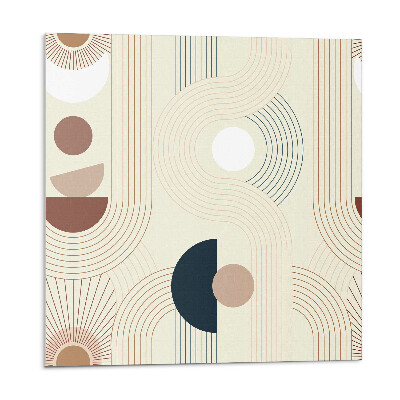 Panel na zeď Abstraktní vzory čar a forem