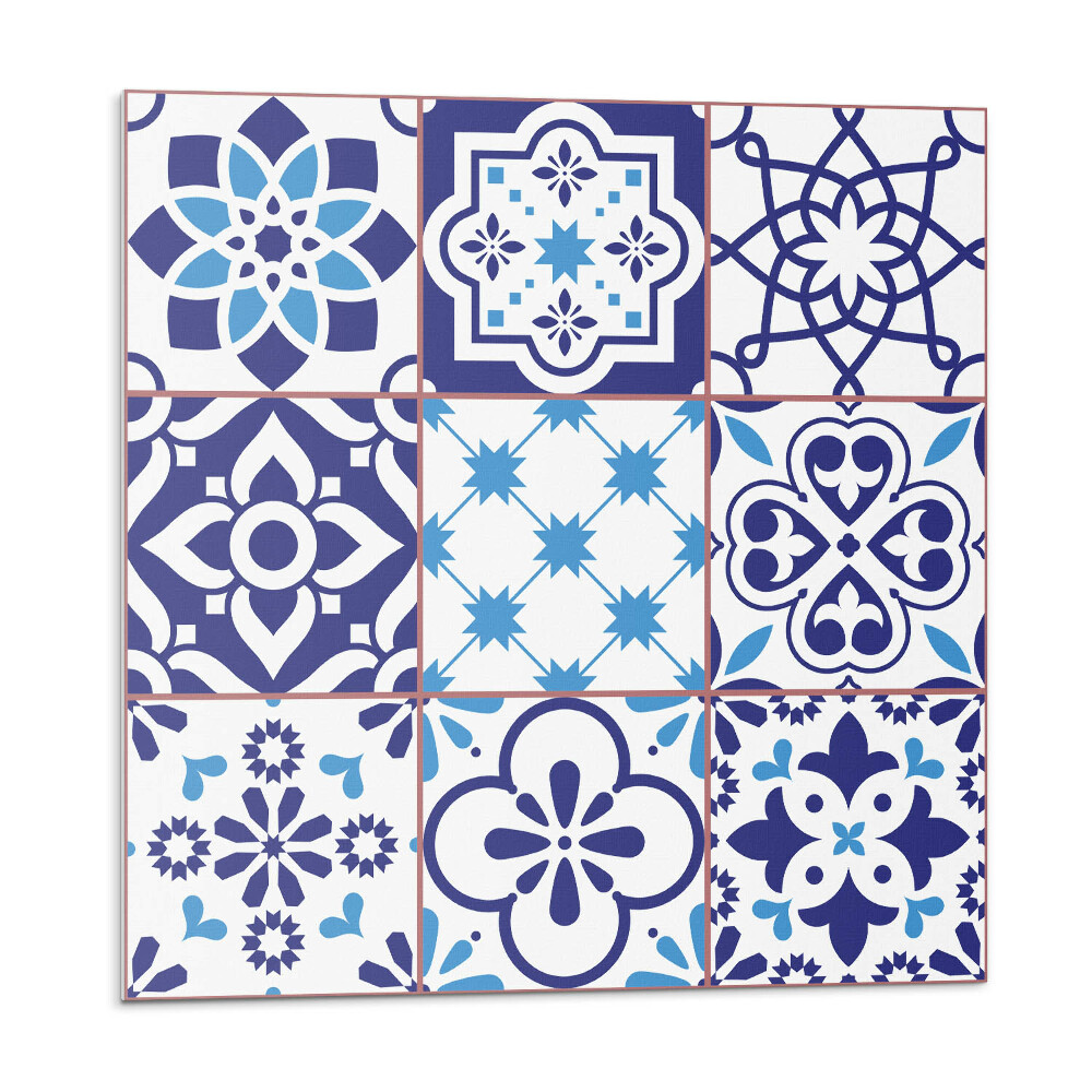 Nástěnný panel Dlaždicové geometrické motivy