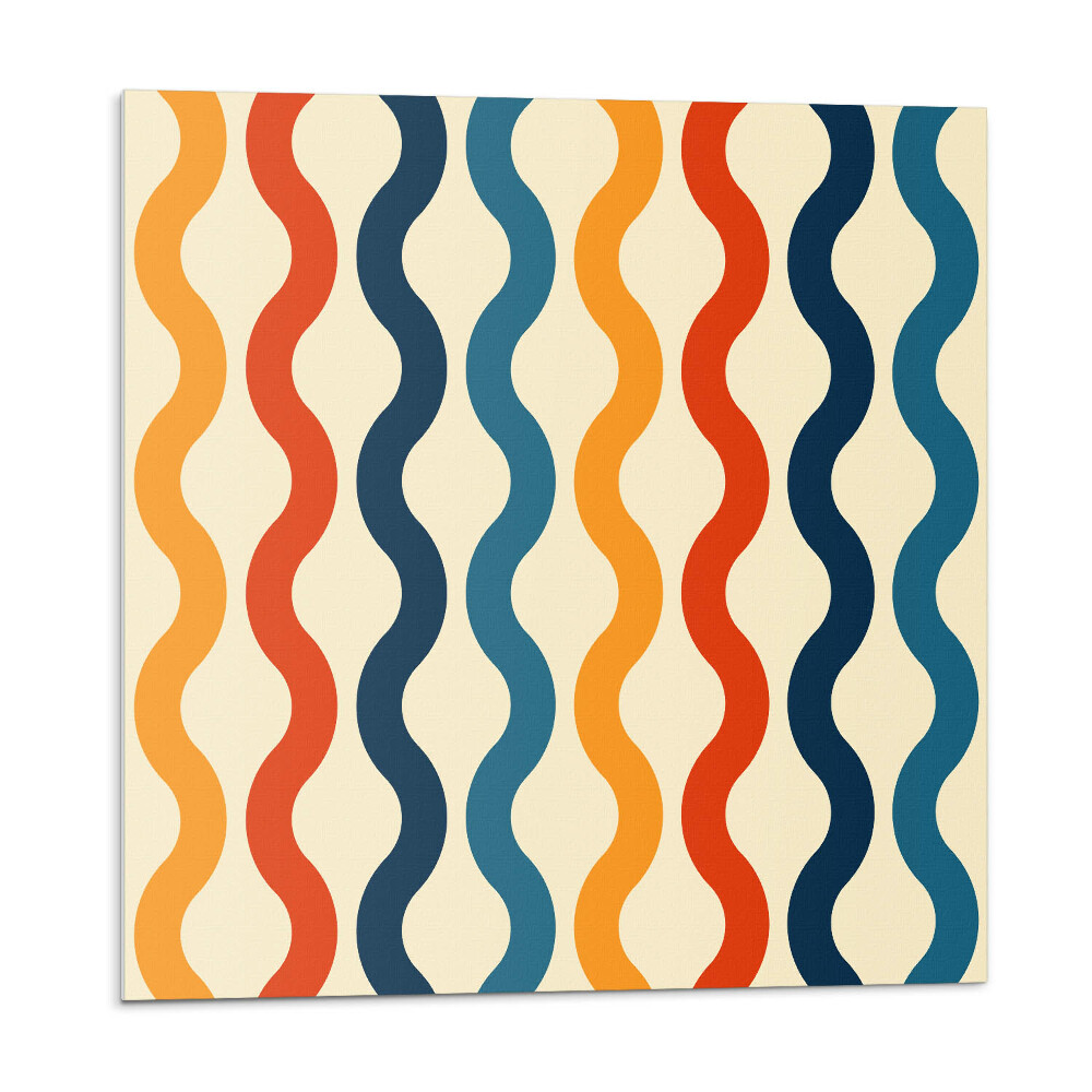 Panel na zeď Rytmické vlny v harmonickém uspořádání