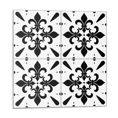 Nástěnný panel Květinové akcenty v jemných detailech