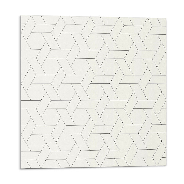 Panel na zeď Hexagonální geometrický motiv
