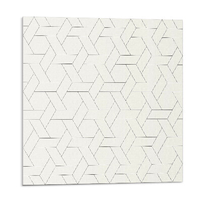 Panel na zeď Hexagonální geometrický motiv