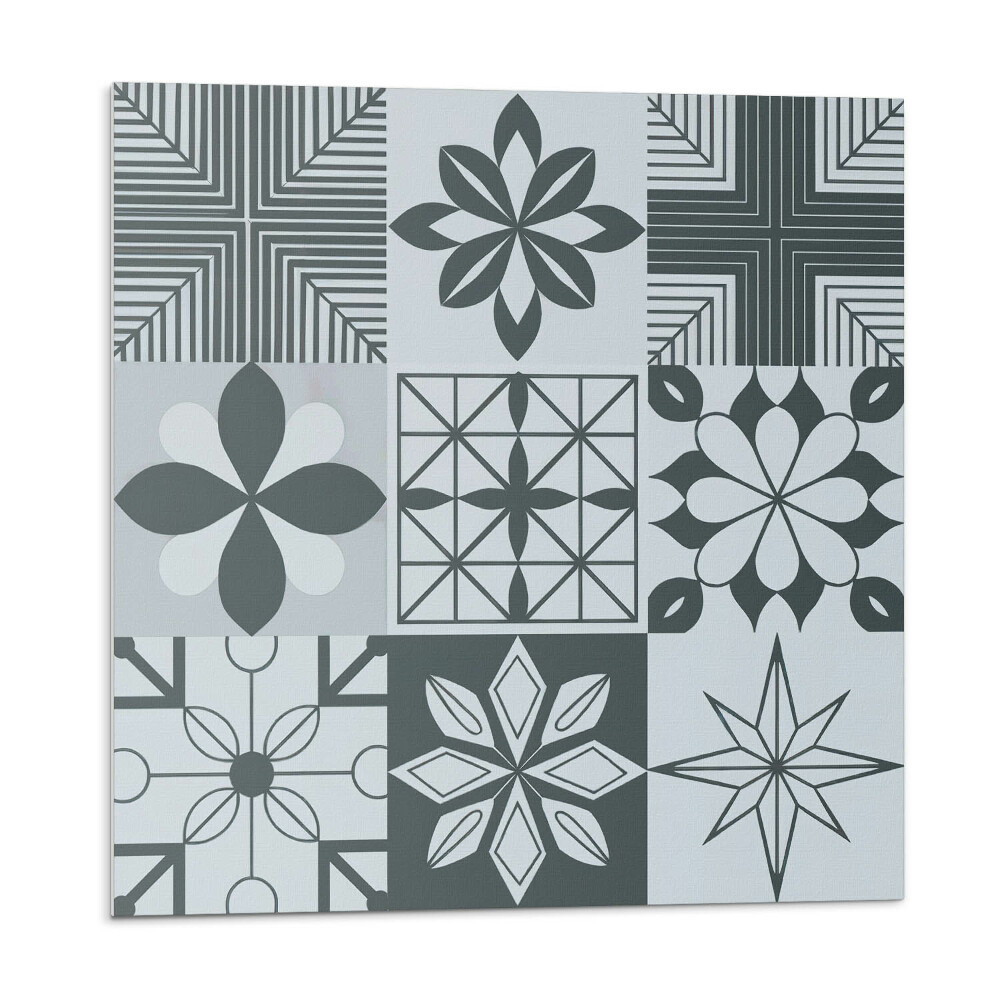 Panel na zeď Geometrické vzory ve stylu mozaiky