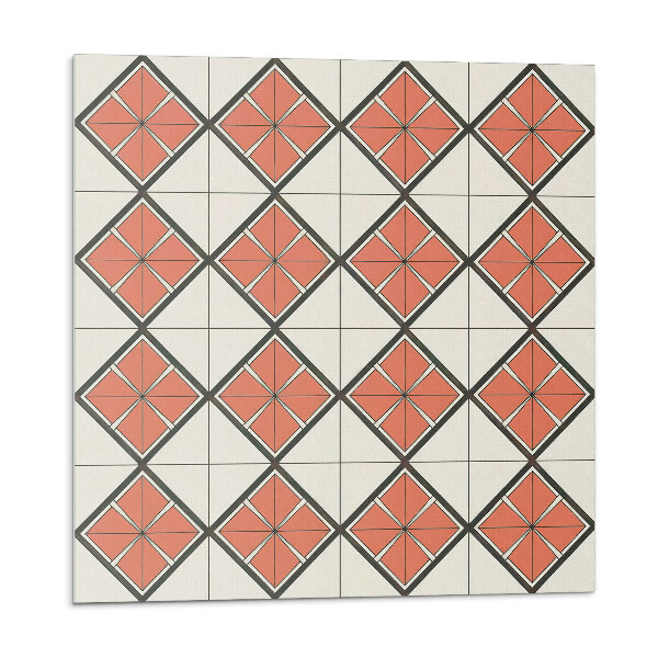 Nástěnný panel Geometrický styl kosočtverec vzor