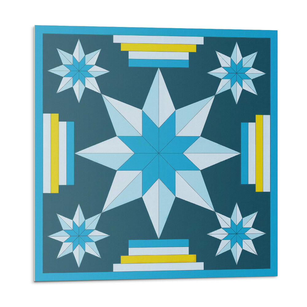 Nástěnný panel Abstraktní hvězdy ve formaci