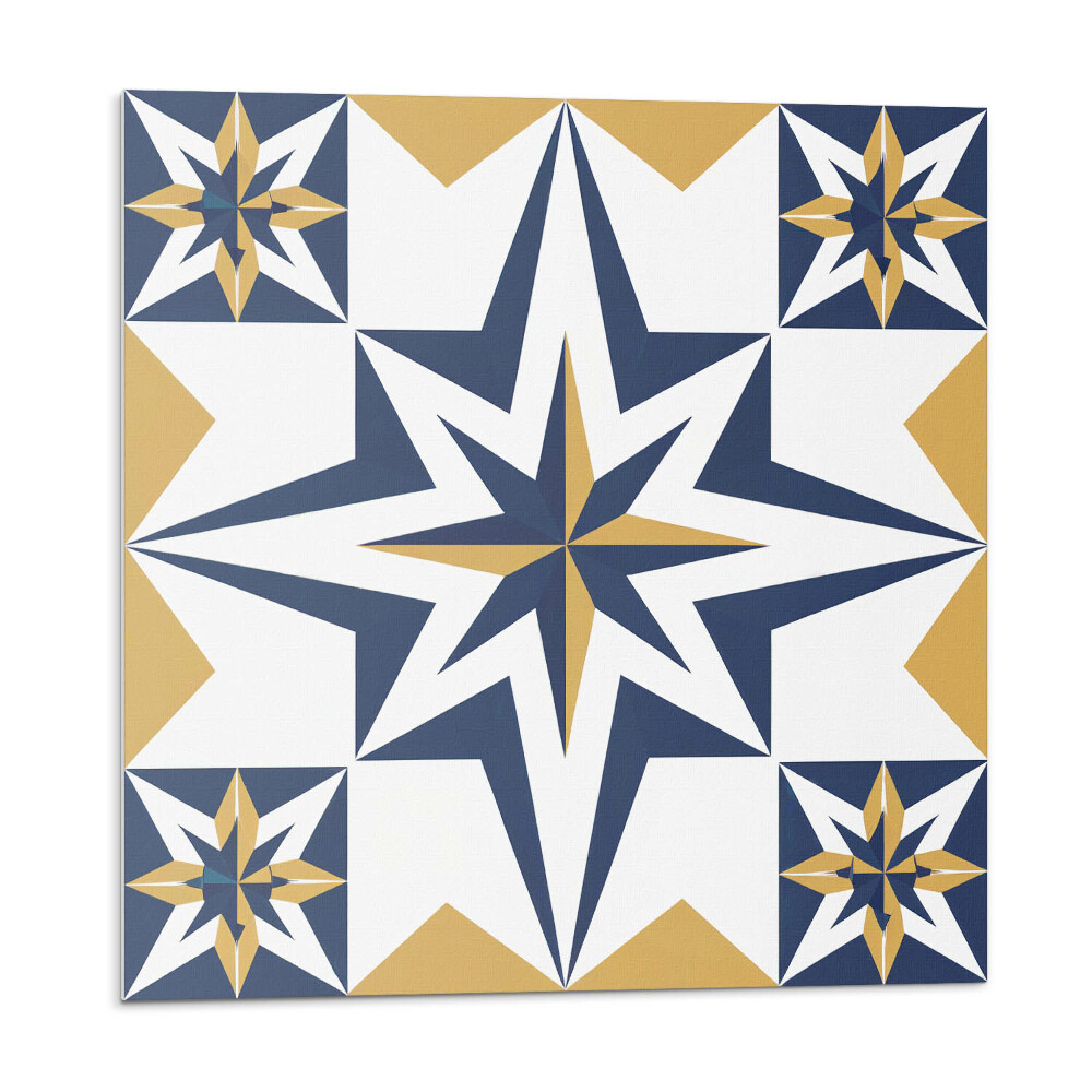 Obkladový panel Geometrický vzor hvězd na čtvercích