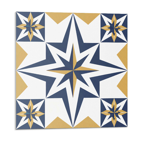 Obkladový panel Geometrický vzor hvězd na čtvercích