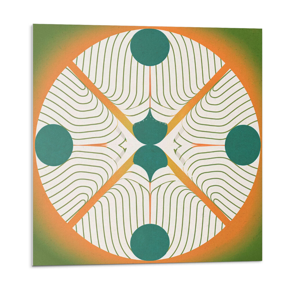 Obkladový panel Abstraktní motiv ve tvaru kruhů