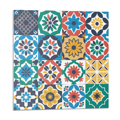 Nástěnný panel Mozaikové vzory v harmonickém uspořádání