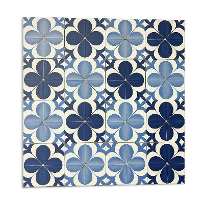 Panel na zeď Květinové tvary v geometrii