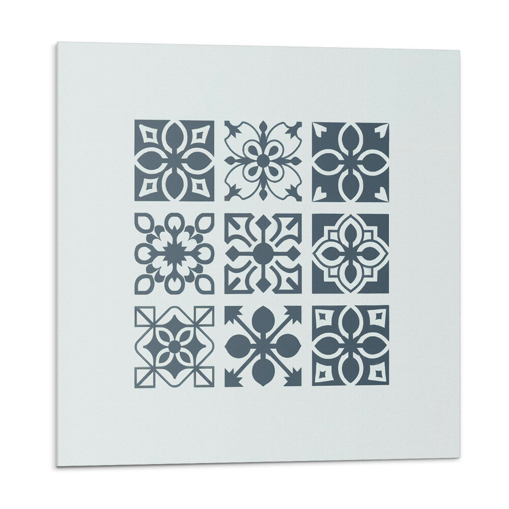 Nástěnný panel Geometrické tvary v obdélnících