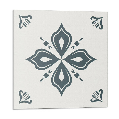 Nástěnný panel Květinový vzor v kříži