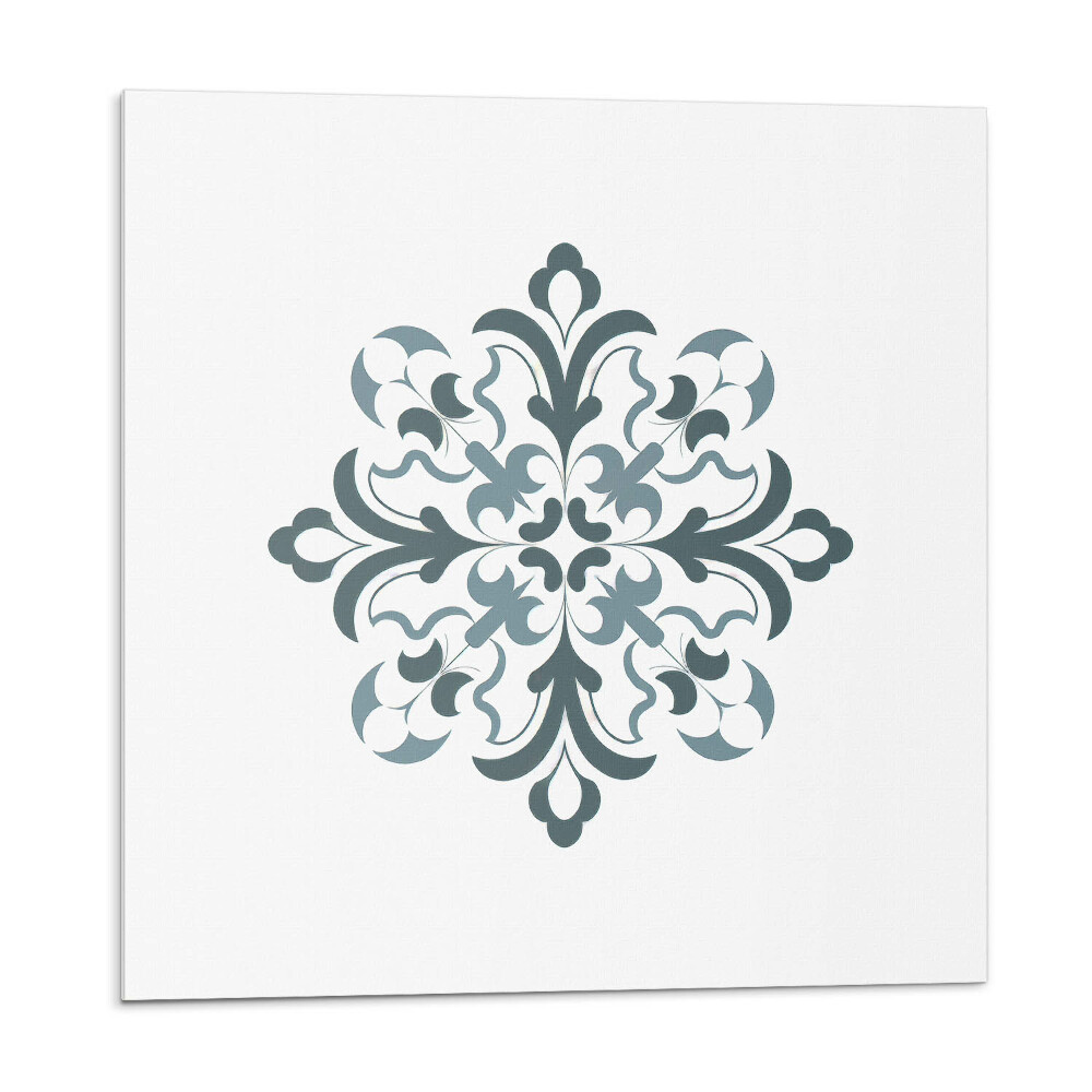 Panel na zeď Květinový motiv v harmonické symetrii