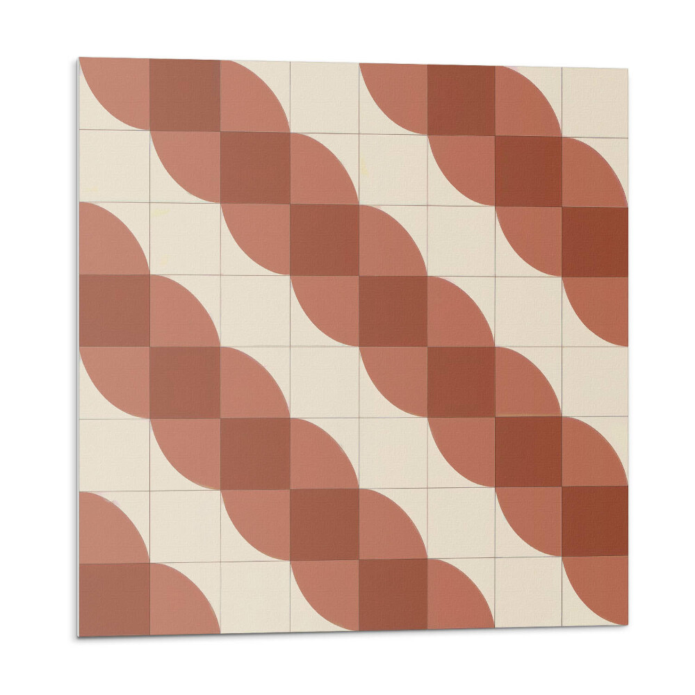 Panel na zeď Geometrický vlnitý vzor