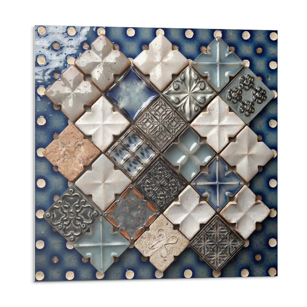 Obkladový panel Rozložení mozaikových dlaždic