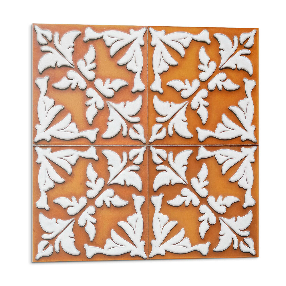 Panel na zeď Rostlinné inspirace na keramice