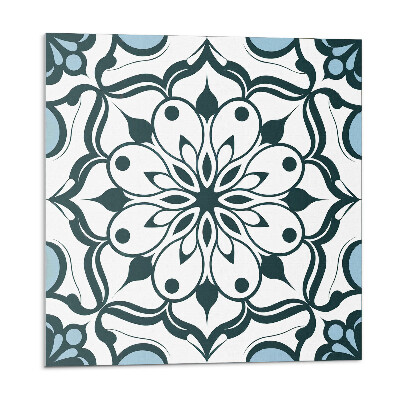 Obkladový panel Květinová mandala v barvách přírody