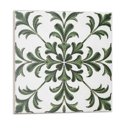 Panel na zeď Rostlinný vzor na keramice