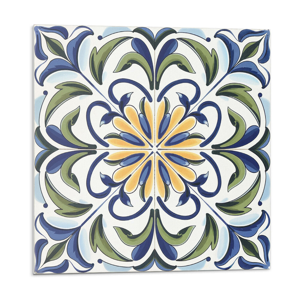 Obkladový panel Rostlinný motiv s květinovými akcenty