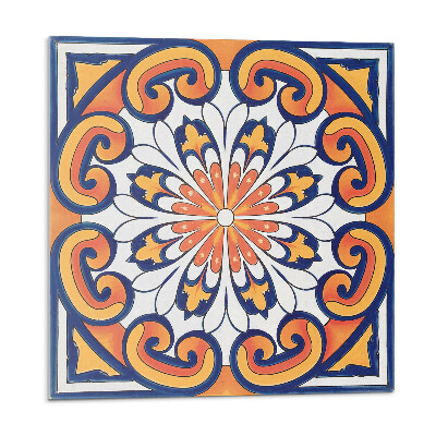 Panel na zeď Květinový motiv na barevném pozadí