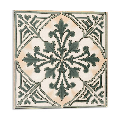 Obkladový panel Rostlinný motiv ve tvaru čtverce