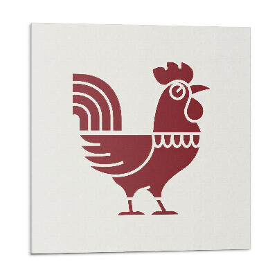 Obkladový panel Kohout v uměleckém přístupu