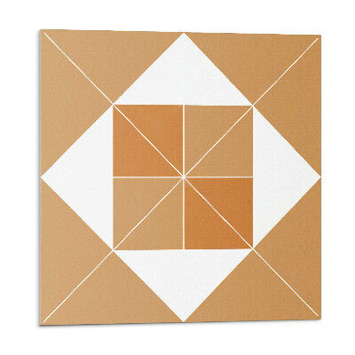 Nástěnný panel Abstraktní geometrie v barvách