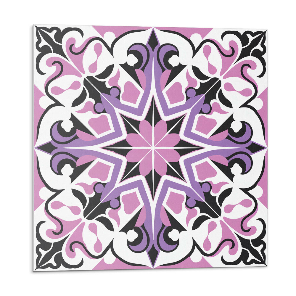 Panel na zeď Květinové motivy v podobě hvězd