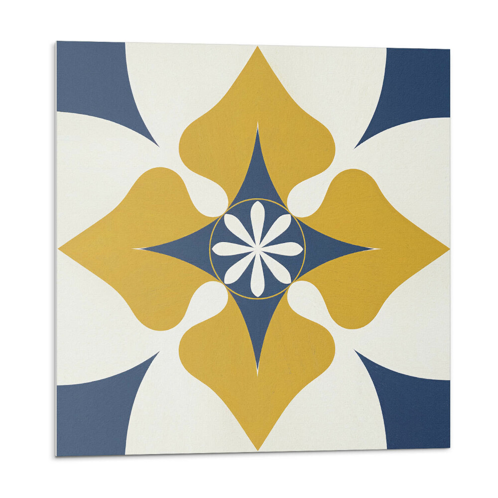 Panel na zeď Květinový motiv s harmonickou formou