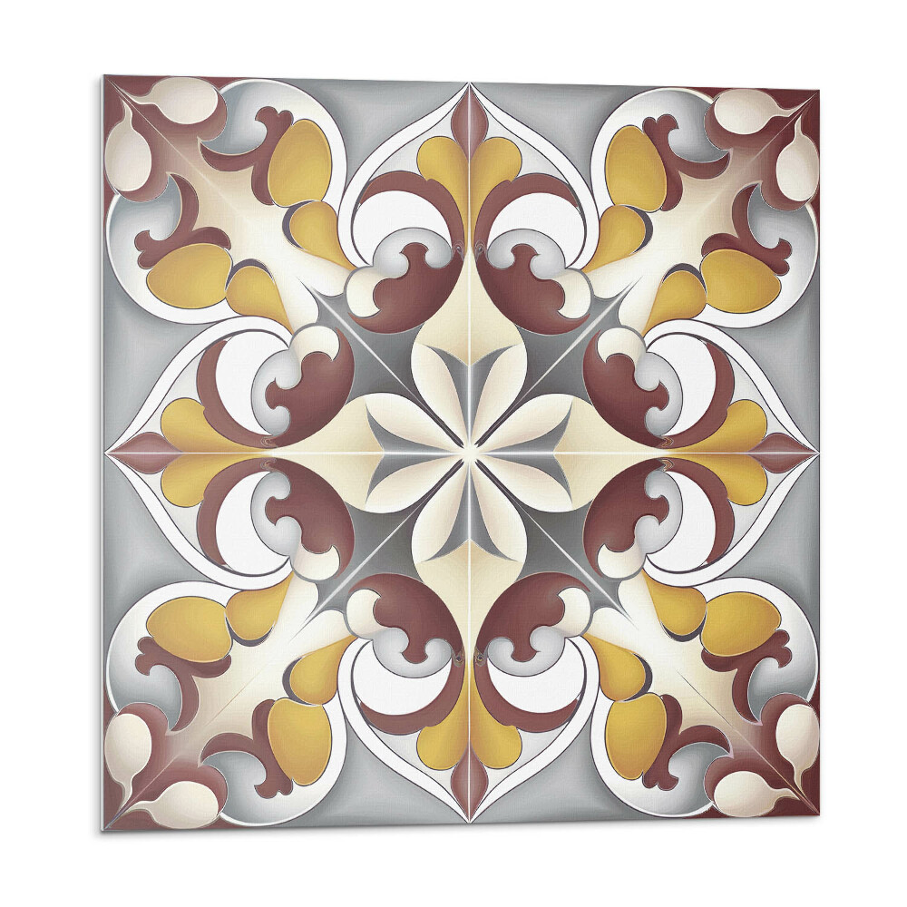 Obkladový panel Květinová mozaika v uměleckém stylu