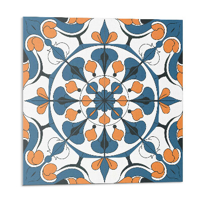 Obkladový panel Květinová mandala v etnickém stylu