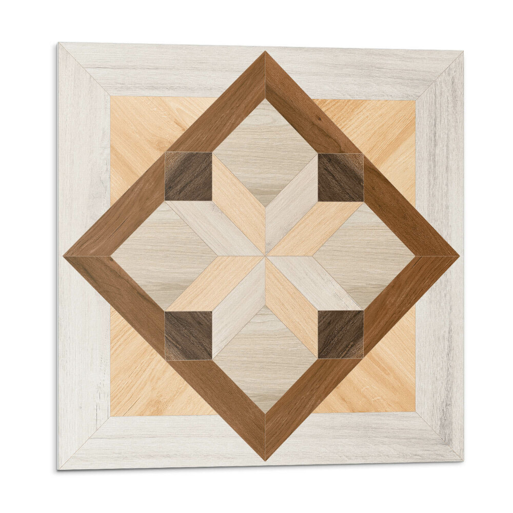 Panel na zeď Tvary v geometrickém čtverci