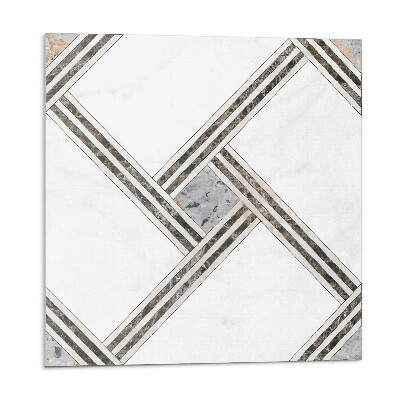 Nástěnný panel Konstrukce geometrických čar