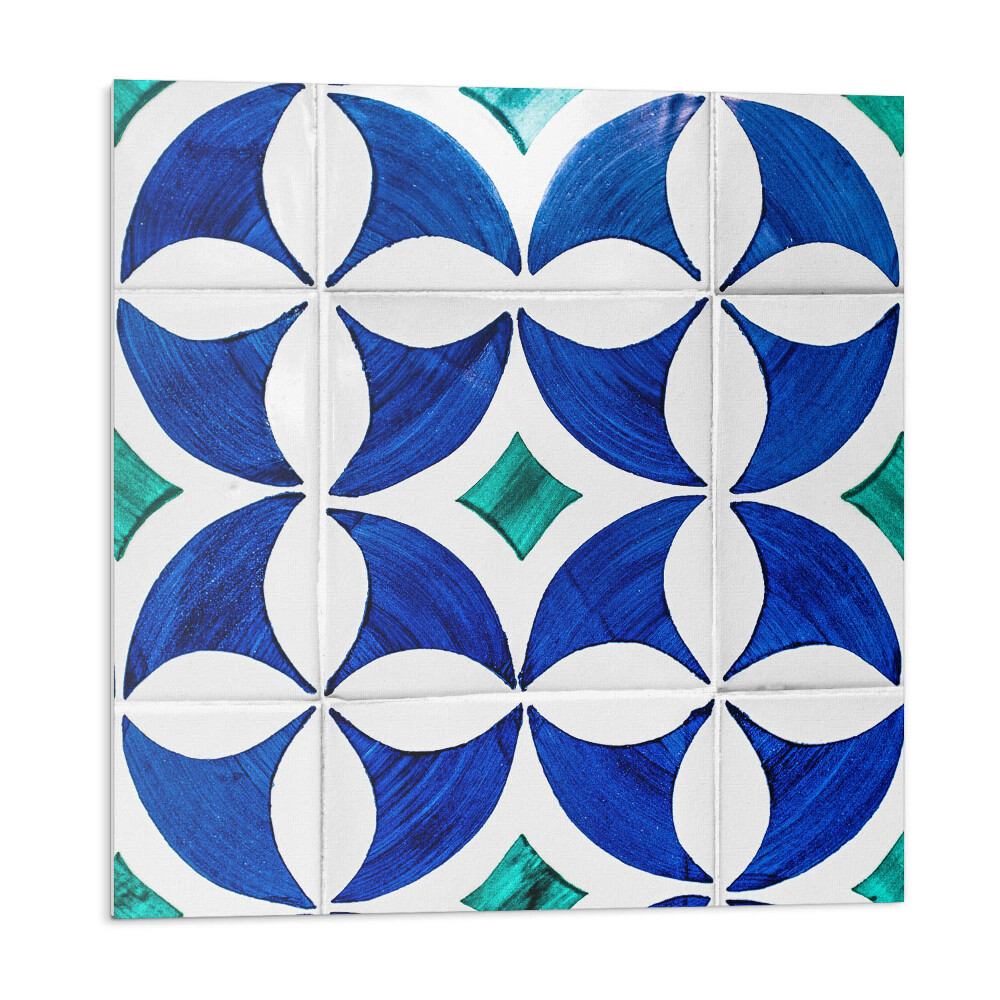 Panel na zeď Vzory dlaždic v geometrickém stylu