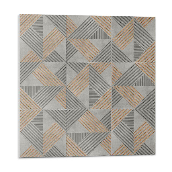 Panel na zeď Trojúhelníkový geometrický motiv