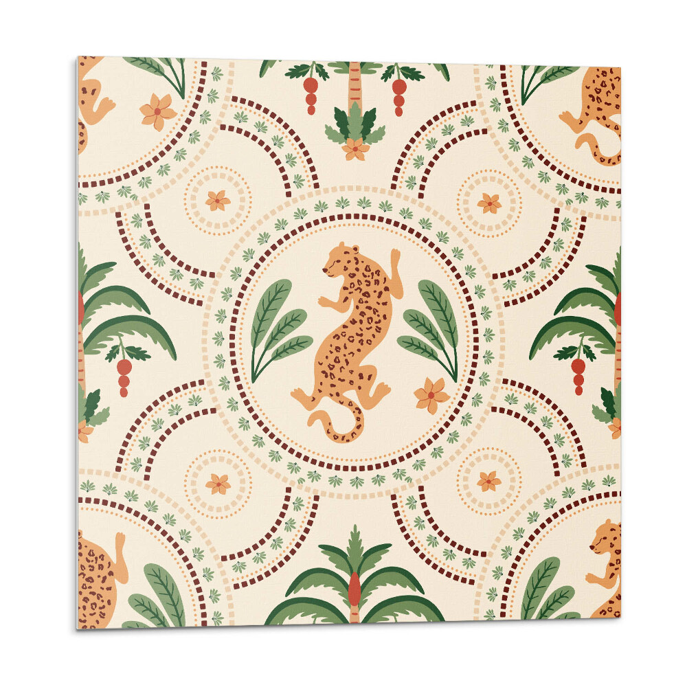 Panel na zeď Motiv tropického leoparda