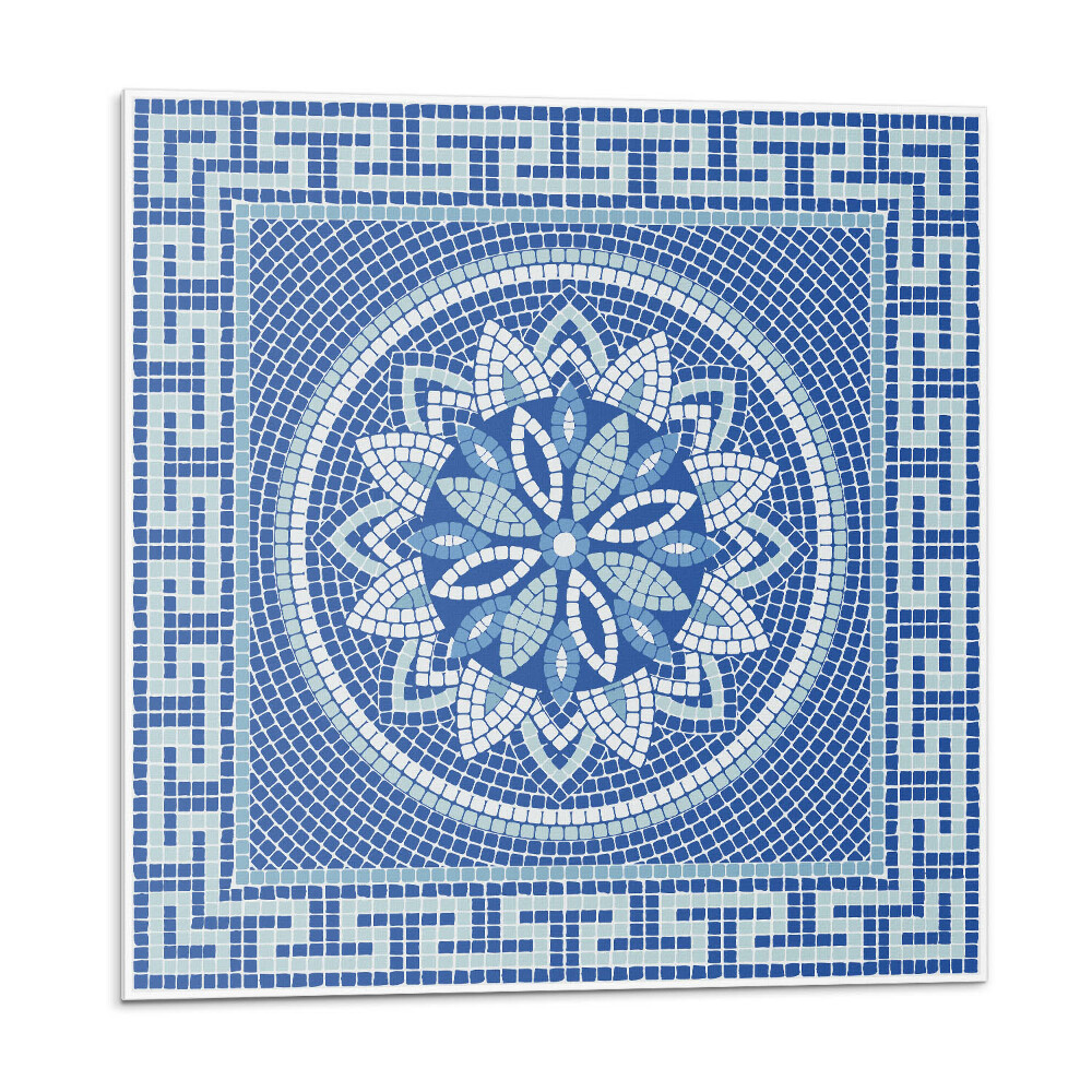 Nástěnný panel Květinový mozaikový vzor