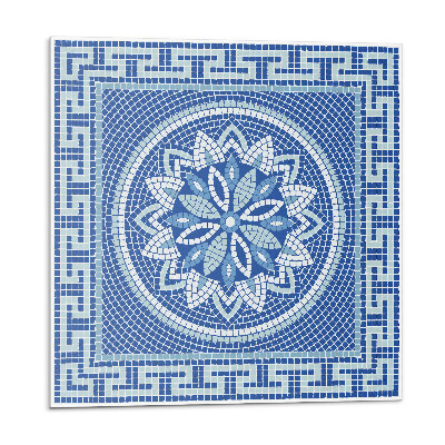 Nástěnný panel Květinový mozaikový vzor