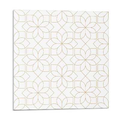 Nástěnný panel Květinová geometrie v moderním stylu