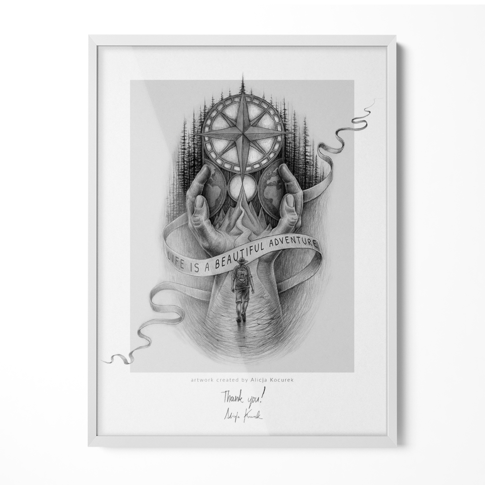 Bílý fotorámeček na zeď 60x80 cm