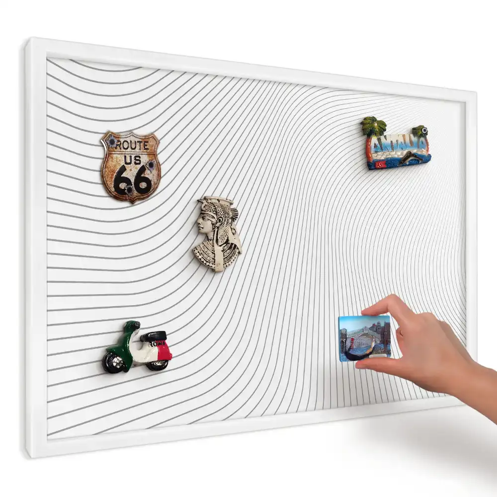 Magnetická tabule Dynamické plynulé linie