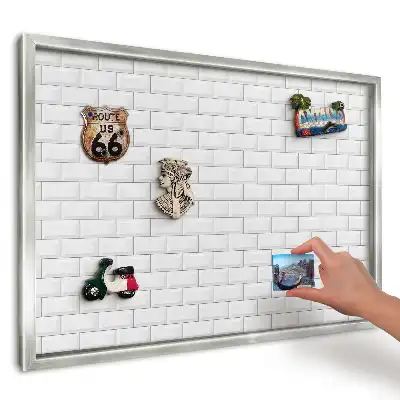 Nástěnná magnetická tabule Minimalistická svěžest