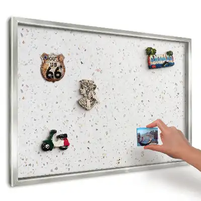 Magnetická tabule Moderní světlé teraco