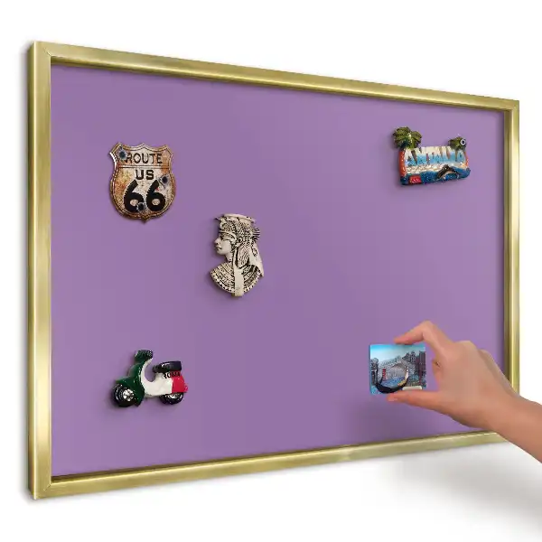 Magnetická nástěnka Výraznost fialové elegance
