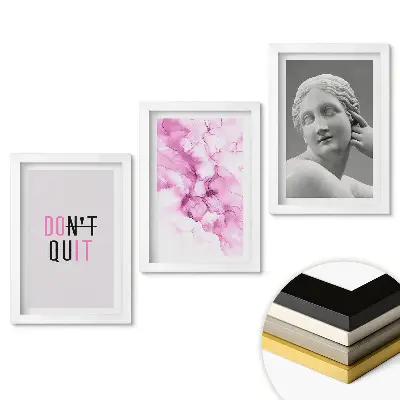Triptych v rámu Motivace, umění a krása