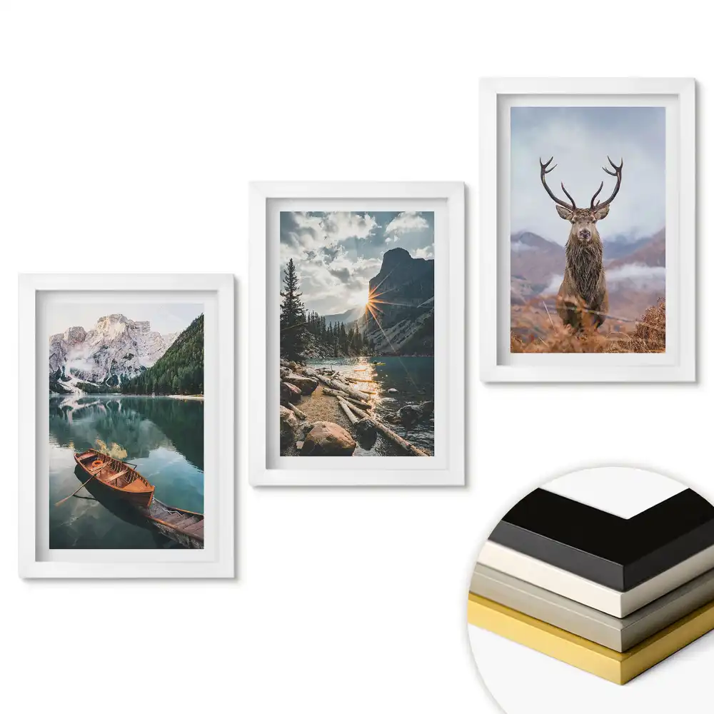 Triptych v rámu Krása přírody