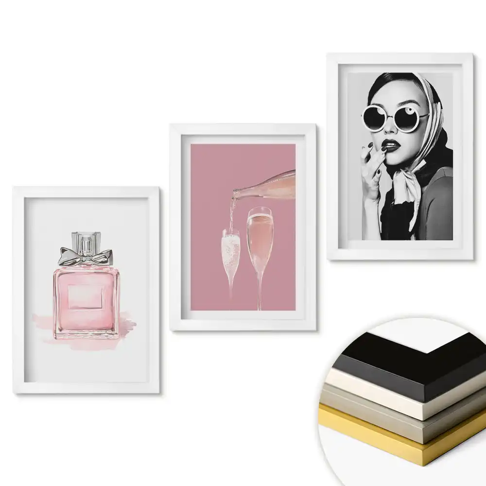 Triptych v rámu Elegance a luxus