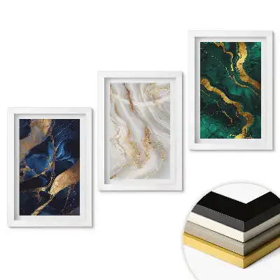 Triptych v rámu Elegance a harmonie v barvách