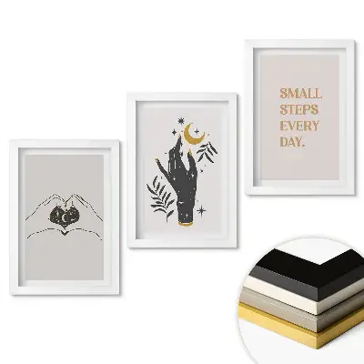 Triptych v rámu Umění inspirace a pozitivního myšlení